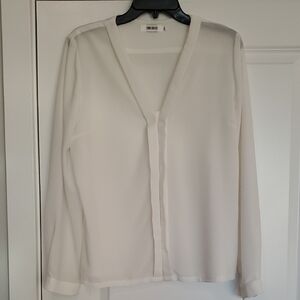 LONG SLEEVE BUTTON DOWN BLOUSE